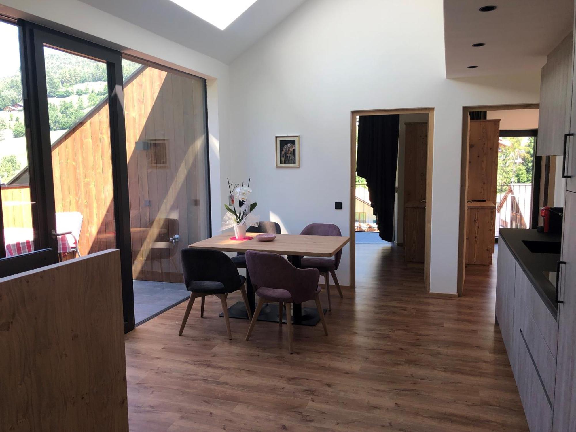 אורטיסיי Appartements Pedescin מראה חיצוני תמונה
